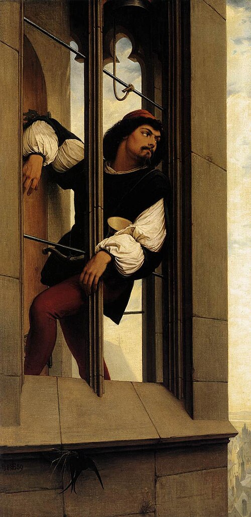 Der Türmer, 1859, Edward von Steinle