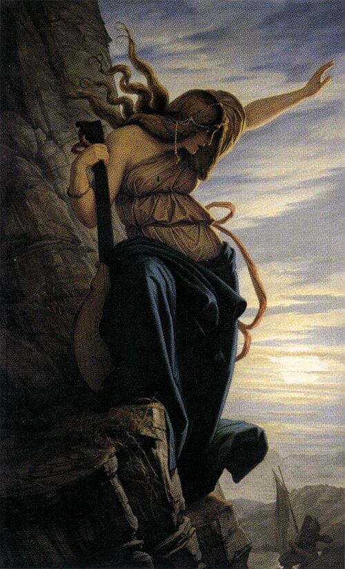 The Loreley, 1864, Edward von Steinle