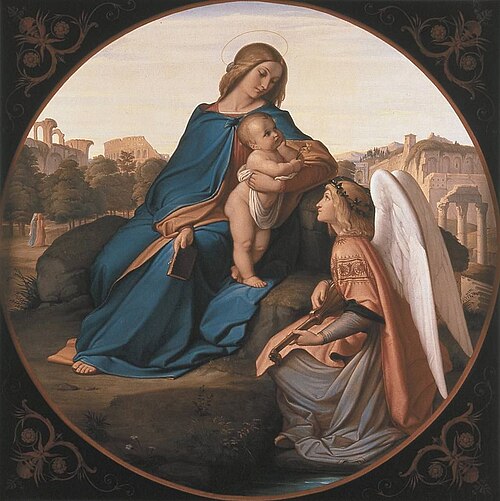Madonna del Campidoglio, 1841, Edward von Steinle