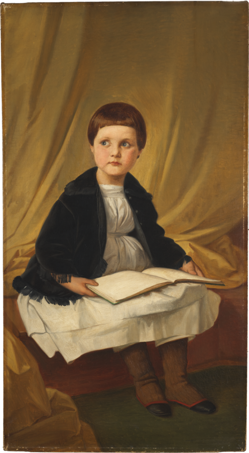 Portrait of Agnes von Steinle the Artist’s Daughter, , Edward von Steinle