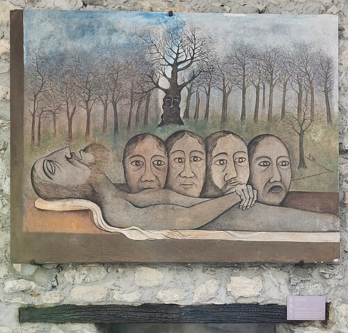 Cristo deposto e compianto, 1964, Pier Ceresa