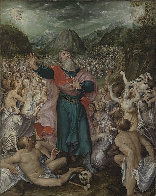 Die Vision des Propheten Ezechiel von der Auferstehung der Toten, , Philipp Memberger
