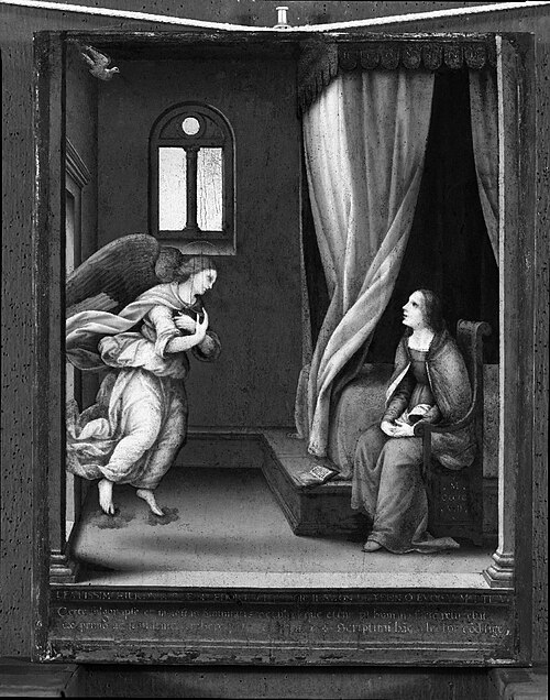 The Annunciation, 1508, Lorenzo di Credi
