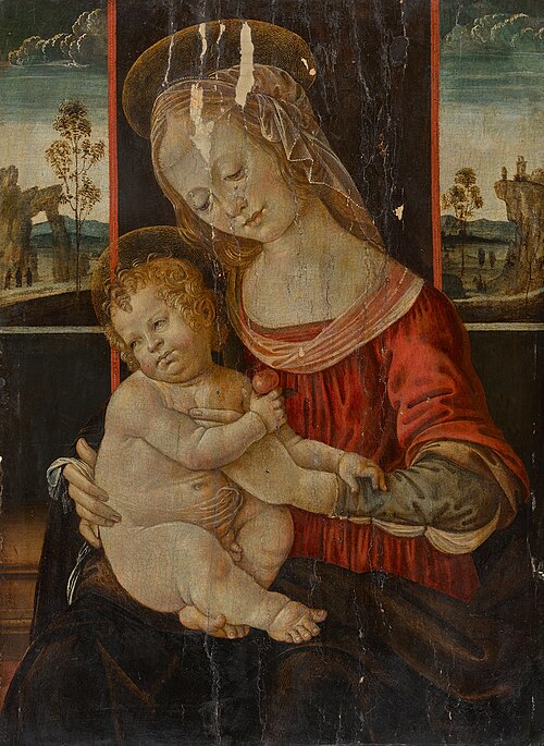 Vierge à l'Enfant, , Lorenzo di Credi