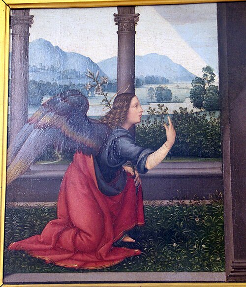 Annonciation, 1530, Lorenzo di Credi