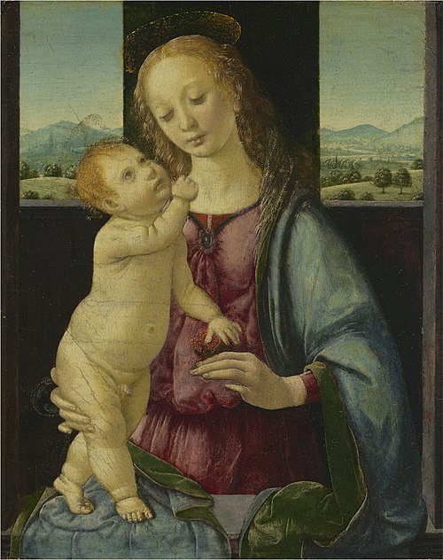 La Madone Dreyfus, 1477, Lorenzo di Credi