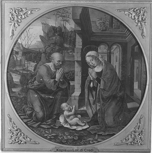 Nativité, 1500, Lorenzo di Credi
