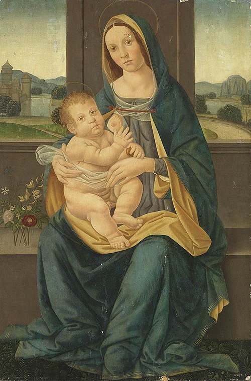 Vierge à l'enfant, 1520, Lorenzo di Credi