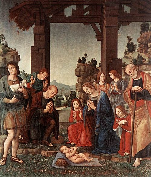 L'Adoration des bergers, 1510, Lorenzo di Credi