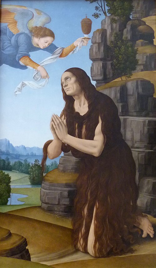 Saint Mary of Egypt, 1500, Lorenzo di Credi