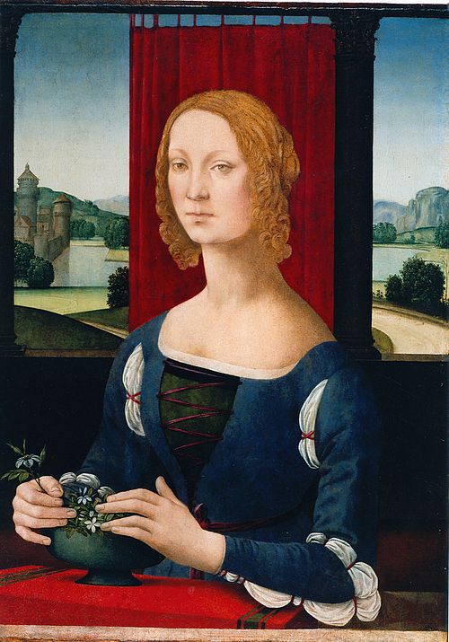 Lady of the Jasmin, 1481, Lorenzo di Credi