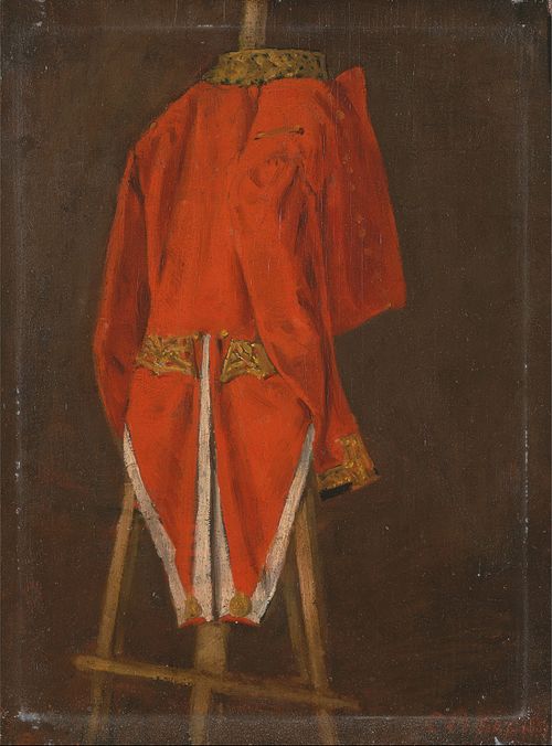Study of a Coat Belonging to John, 11th Earl of Westmorland, 1850, Joseph Edgar Boehm