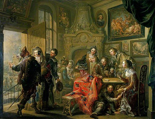 Winter, , Johann Georg Platzer