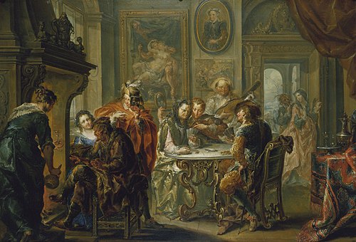 The Pleasures of the Seasons: Winter, 1730, Johann Georg Platzer