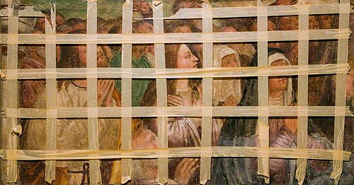 The Virgin, Apostles and Saints, 1535, Bernardino Luini