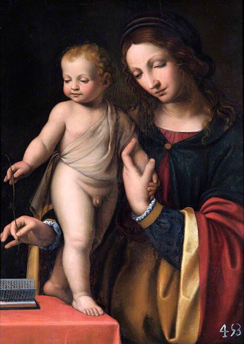 The Virgin with the Standing Child, , Bernardino Luini