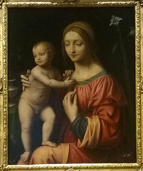 La vierge et l'enfant, 1512, Bernardino Luini