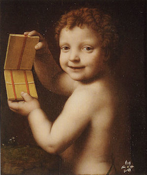 Puttino che gioca, 1516, Bernardino Luini