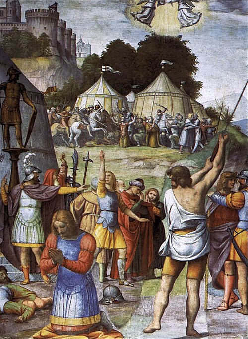 The Martyrdom of St Maurice, 1510, Bernardino Luini
