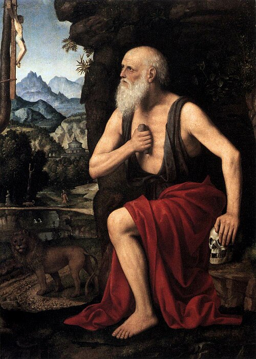 The Penitent St Jerome, 1520, Bernardino Luini