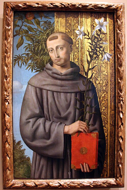 s. antonio da padova, 1510, Bernardino Luini