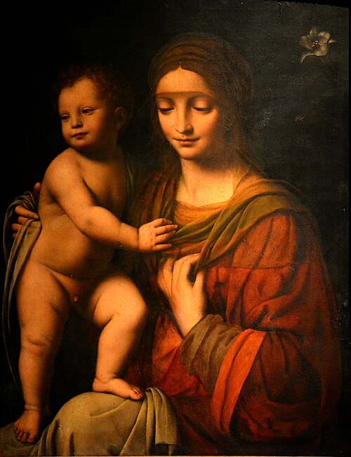 Madonna and Child, 1515, Bernardino Luini