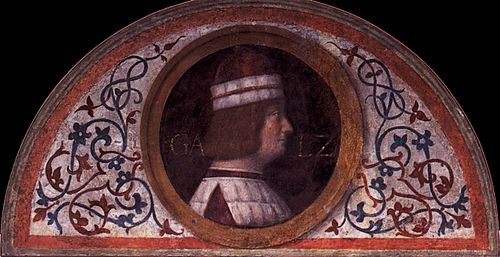 Portrait of Galeozzo Sforza, 1550, Bernardino Luini