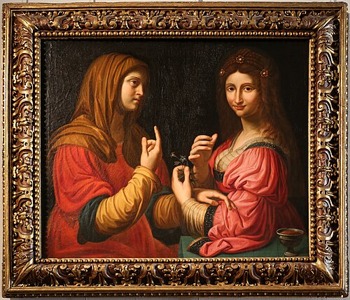 La Modestie et la Vanité, , Bernardino Luini