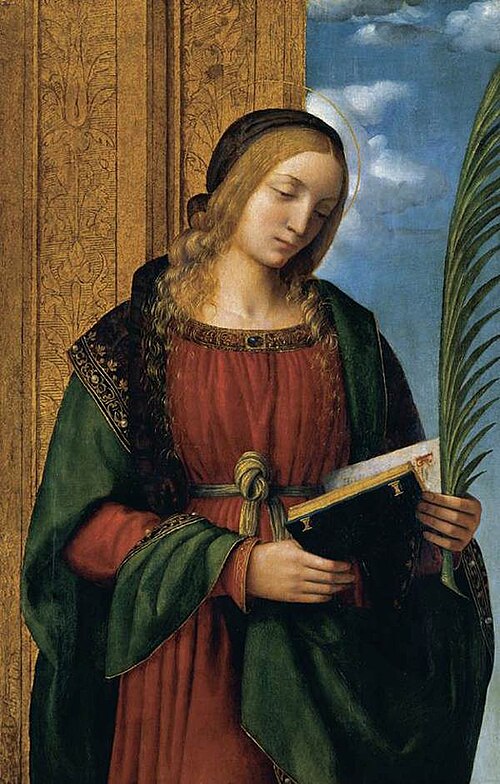 A Female Martyr, 1510, Bernardino Luini
