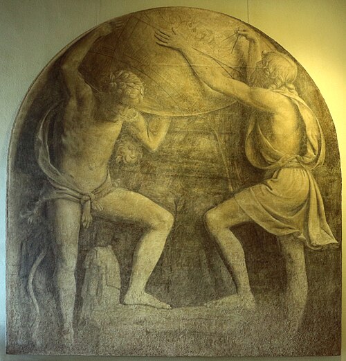 Hercules and Atlas, 1513, Bernardino Luini