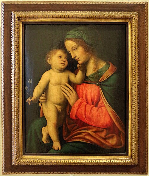 madonna oggioni, 1515, Bernardino Luini