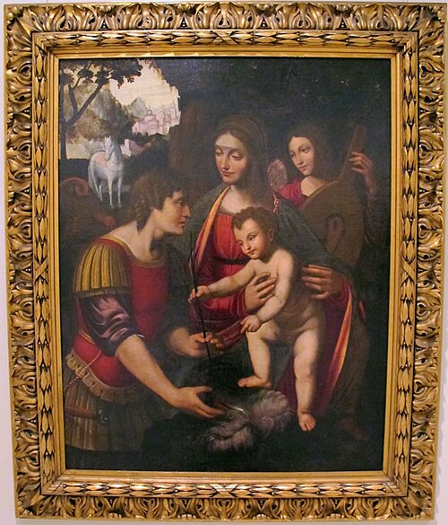 ritorno di san giorgio, , Bernardino Luini