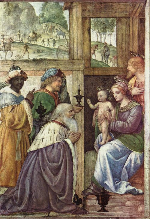 L'Adoration des Mages, 1525, Bernardino Luini