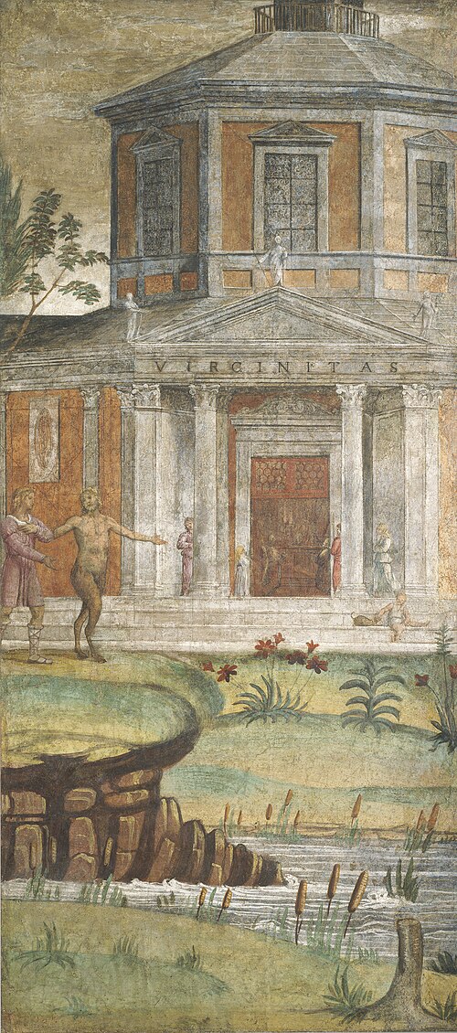 Cephalus and Pan at the Temple of Diana, 1520, Bernardino Luini