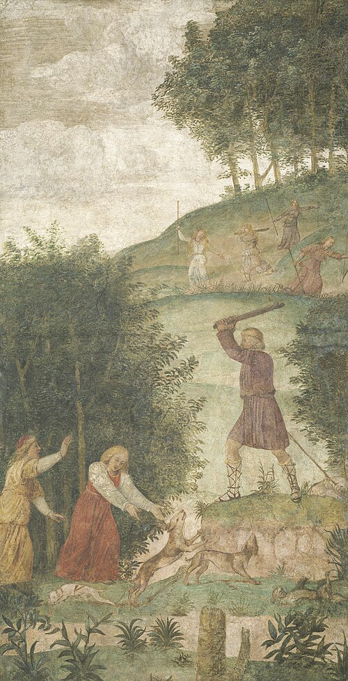 Cephalus Punished at the Hunt, 1522, Bernardino Luini