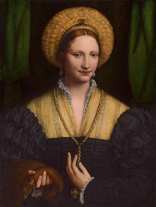 Portrait of a Lady, 1520, Bernardino Luini