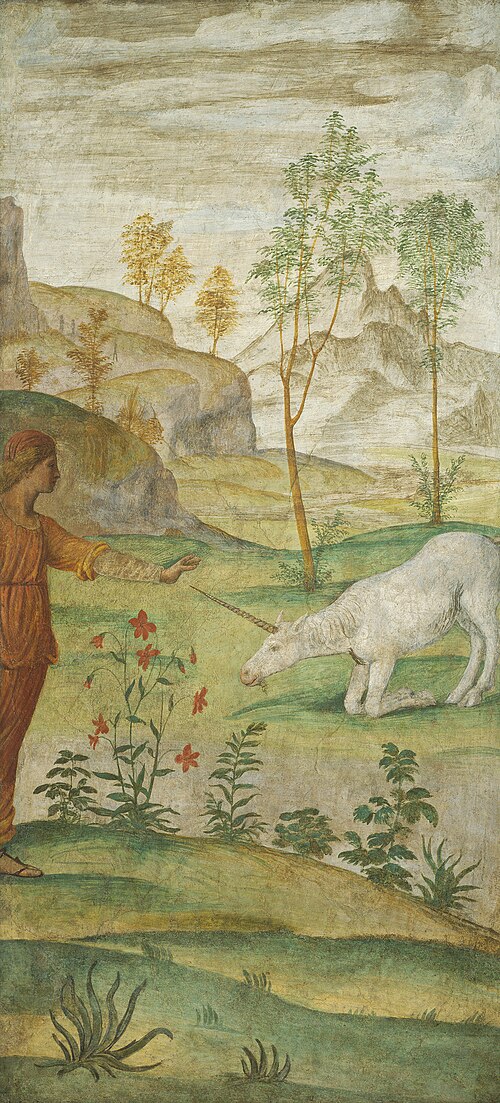 Procris and the Unicorn, 1520, Bernardino Luini