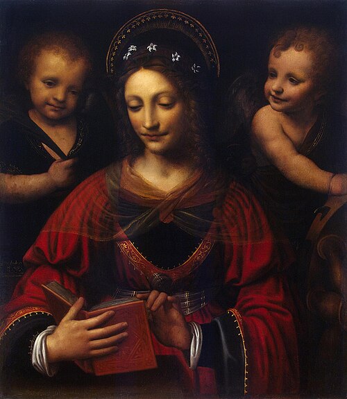 St Catherine, 1529, Bernardino Luini