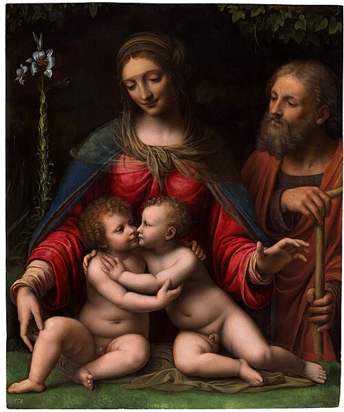 La Sainte Famille, 1501, Bernardino Luini