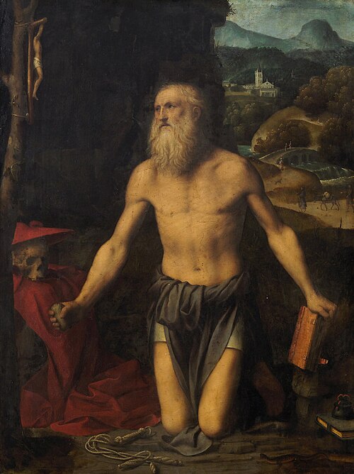 Saint Jerome, , Bernardino Luini