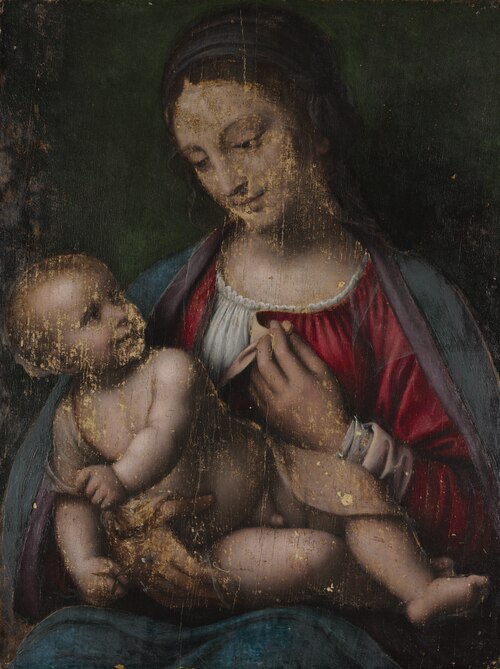 Virgin and Child, 1549, Bernardino Luini