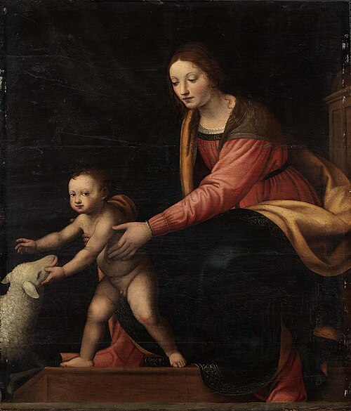 Vierge à l'Enfant, 1501, Bernardino Luini