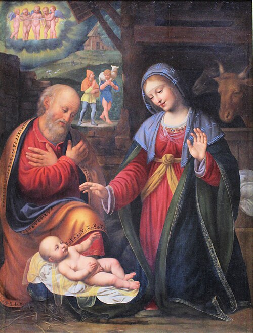 La Nativité, 1600, Bernardino Luini