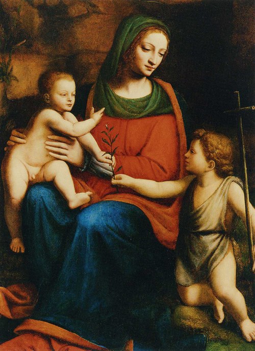 Holy Family, 1520, Bernardino Luini