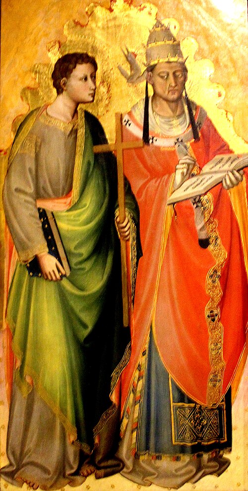 The Saints Gregory the Great and Philip, , Bicci di Lorenzo