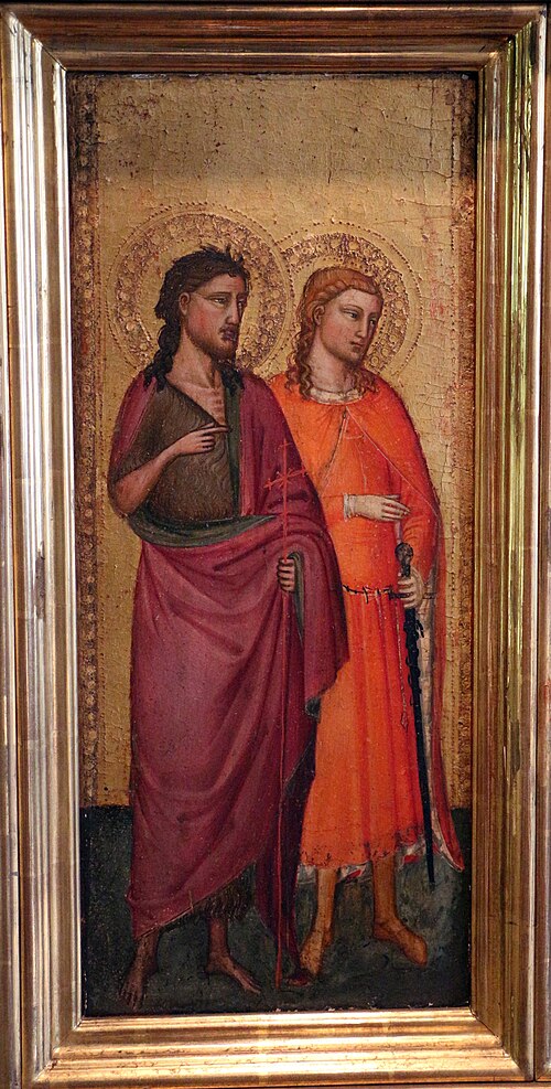 ss. g. battista, giuliano, zenobi e michele, , Bicci di Lorenzo