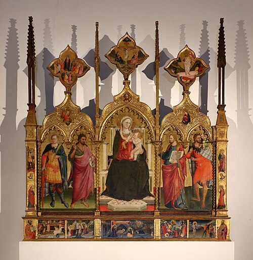 Madonna with Child and Saints, 1435, Bicci di Lorenzo