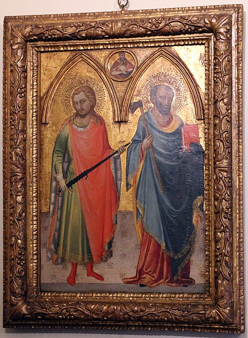 san giuliano e san simone, 1450, Bicci di Lorenzo