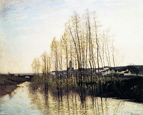 Flordlandskap, 1900, Carl Fredrik Hill