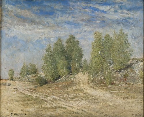 Gravel Slope, 1876, Carl Fredrik Hill